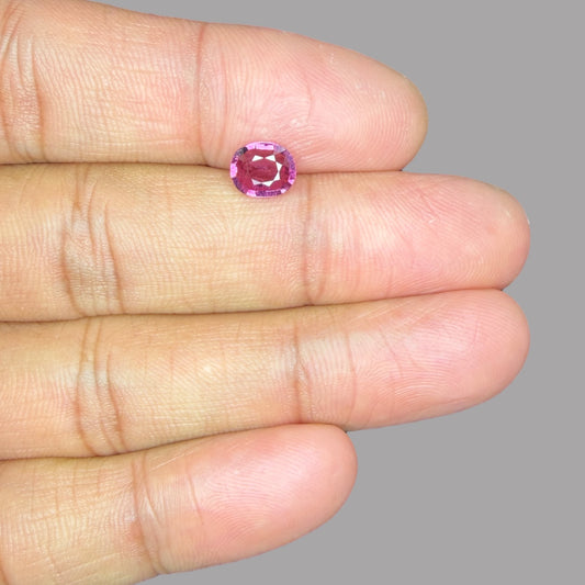 Buy Natural Rubellite Tourmaline 1.05 Carats Gemstone
