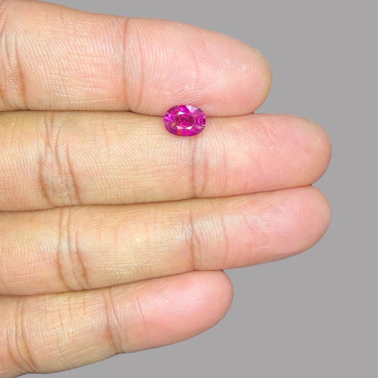 Buy Natural Rubellite Tourmaline 1.16 Carats Gemstone