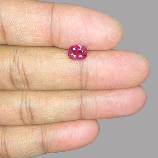 Buy Natural Rubellite Tourmaline 1.03 Carats Gemstone
