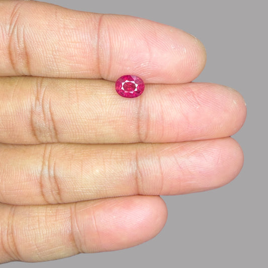 Buy Natural Rubellite Tourmaline 1.15 Carats Gemstone