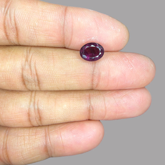Buy Natural Rubellite Tourmaline 1.82 Carats Gemstone