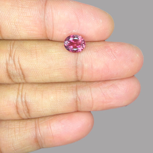 Buy Natural Rubellite Tourmaline 1.58 Carats Gemstone
