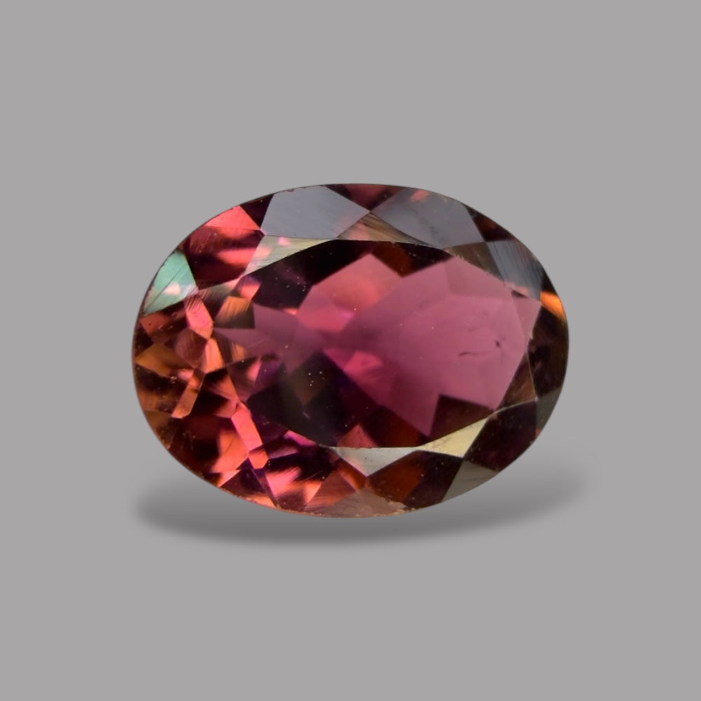 Natural Rubellite Tourmaline 1.04 Carats Gemstone – Oval 8.1x6 mm