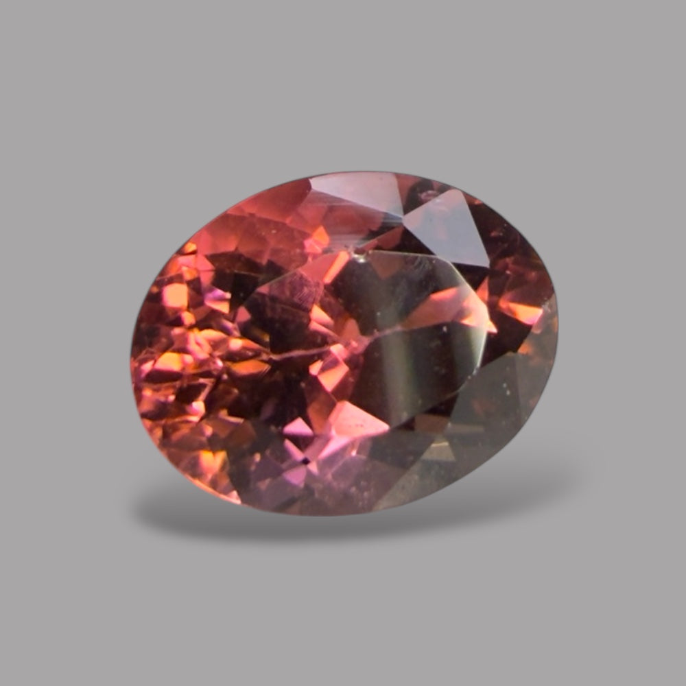 Natural Rubellite Tourmaline 1.49 Carats Gemstone – Oval 7.8x6 mm