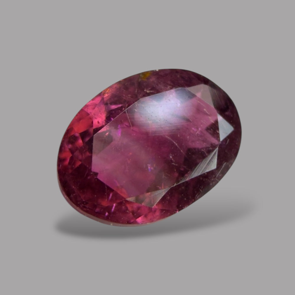Natural Rubellite Tourmaline 1.46 Carats Gemstone – Oval 8.6x6.3 mm