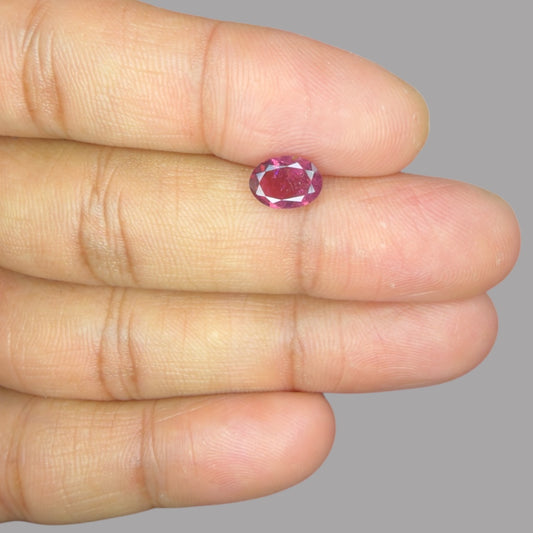 Buy Natural Rubellite Tourmaline 1.46 Carats Gemstone