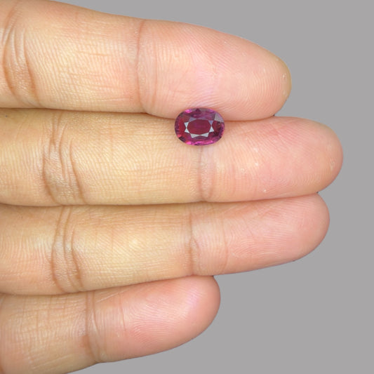 Buy Natural Rubellite Tourmaline 1.44 Carats Gemstone