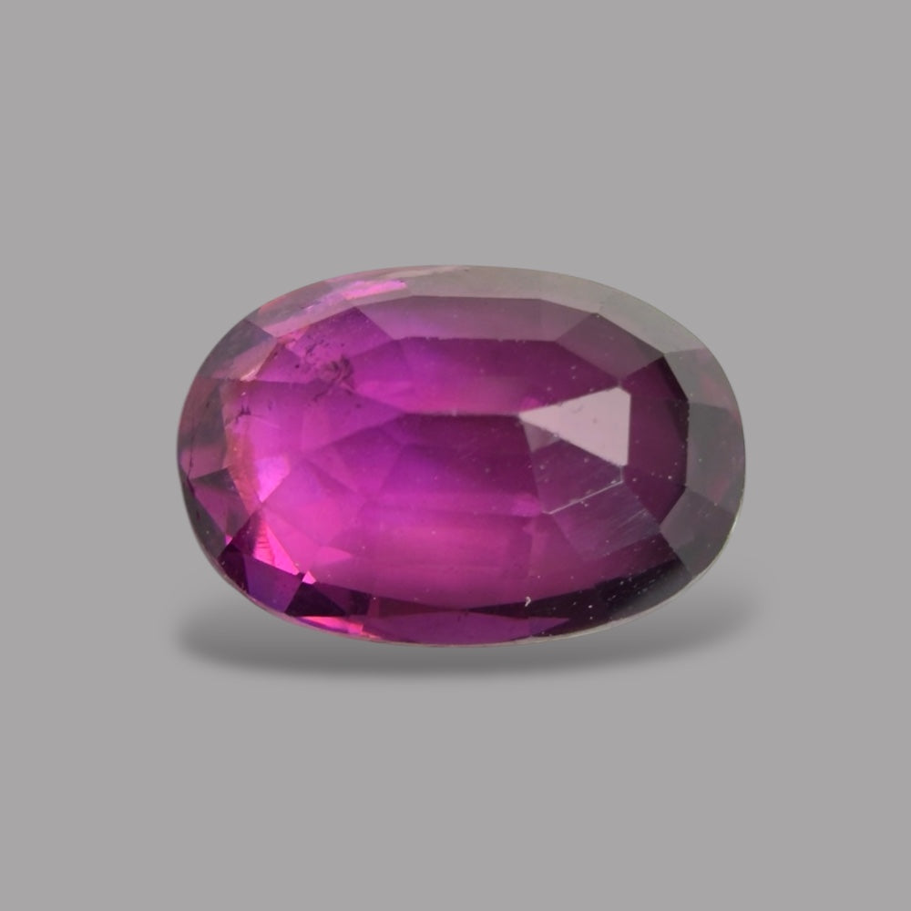 Natural Rubellite Tourmaline 1.75 Carats Gemstone – Oval 8.7x6 mm