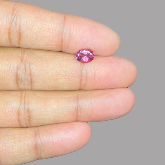 Buy Natural Rubellite Tourmaline 1.19 Carats Gemstone