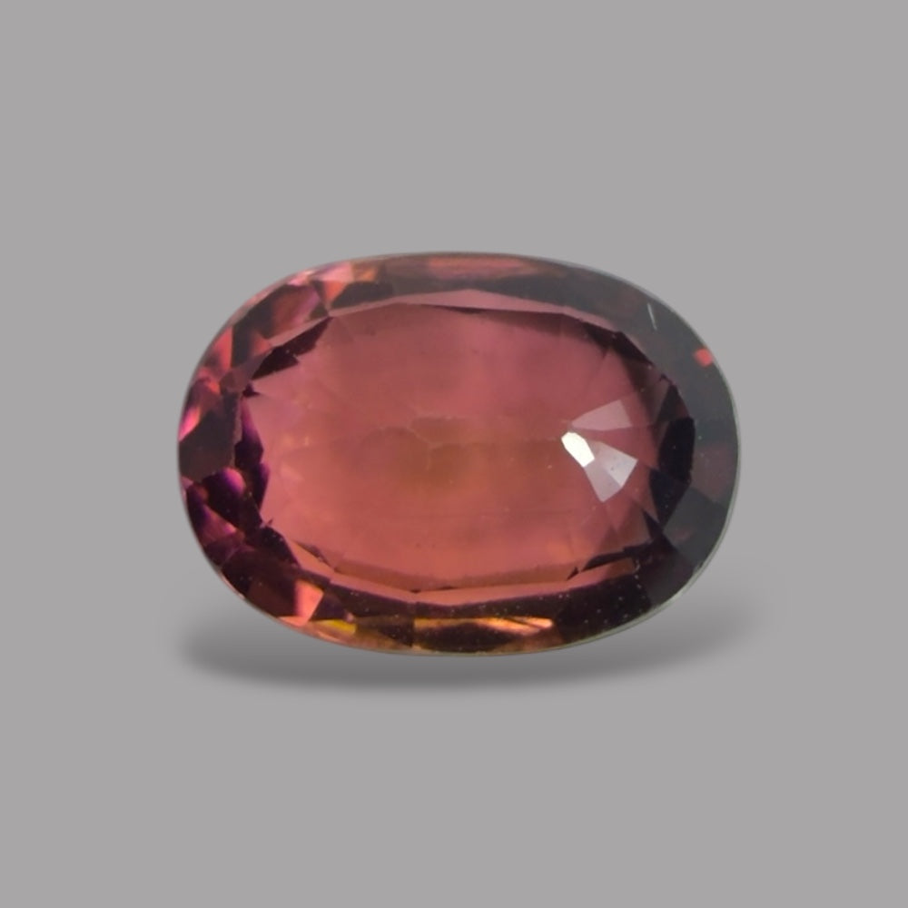 Natural Rubellite Tourmaline 1.34 Carats Gemstone – Oval 8.2x5.8 mm