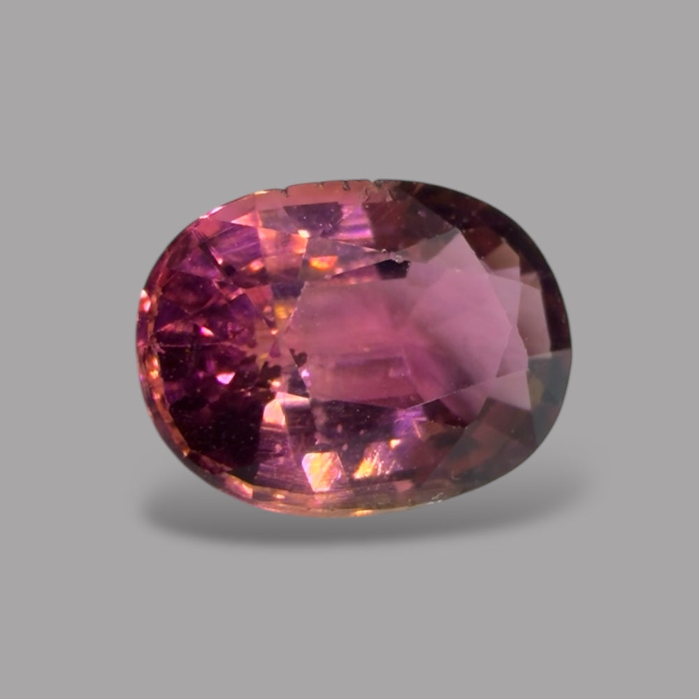 Natural Rubellite Tourmaline 1.30 Carats Gemstone – Oval 8.1x5.8 mm