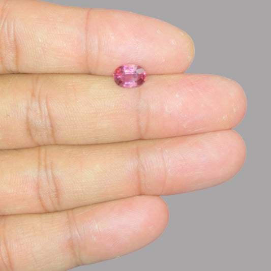 Buy Natural Rubellite Tourmaline 1.30 Carats Gemstone