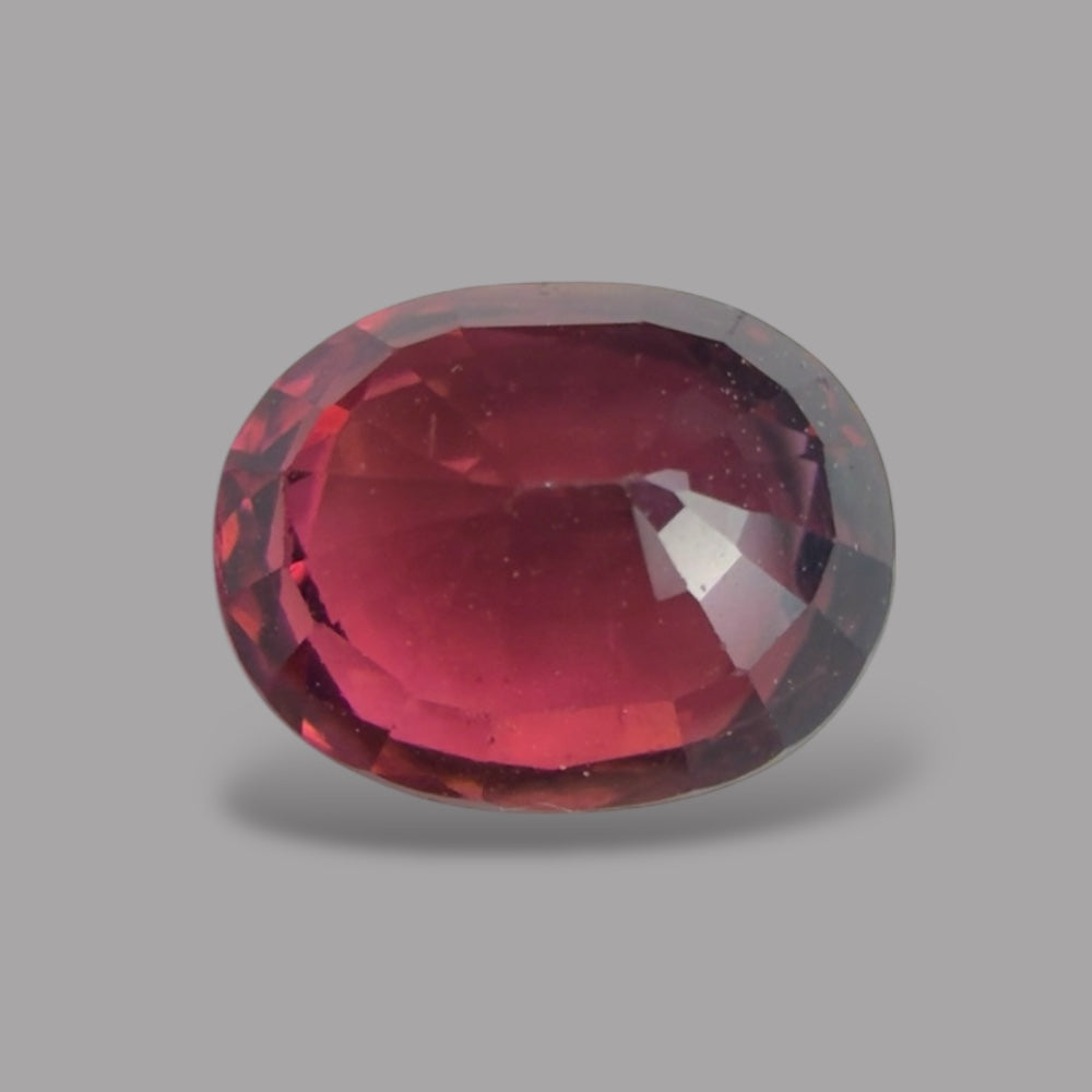 Natural Rubellite Tourmaline 1.47 Carats Gemstone – Oval 7.7x6.3 mm