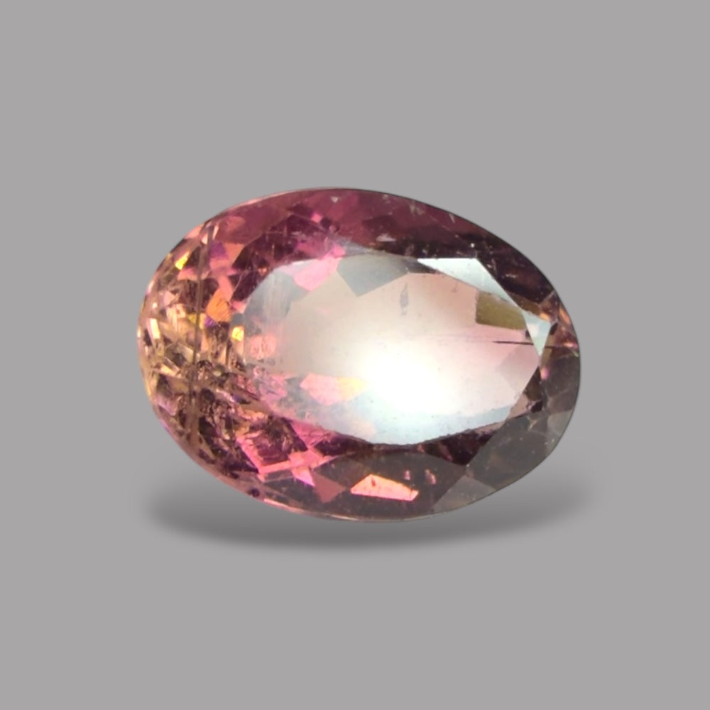 Natural Rubellite Tourmaline 1.88 Carats Gemstone – Oval 9.2x6.6 mm