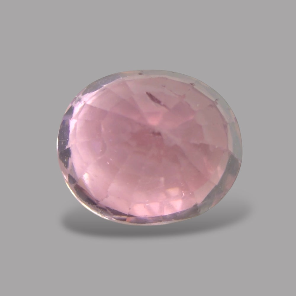 Natural Rubellite Tourmaline 1.49 Carats Gemstone – Oval 7.3x6.2 mm