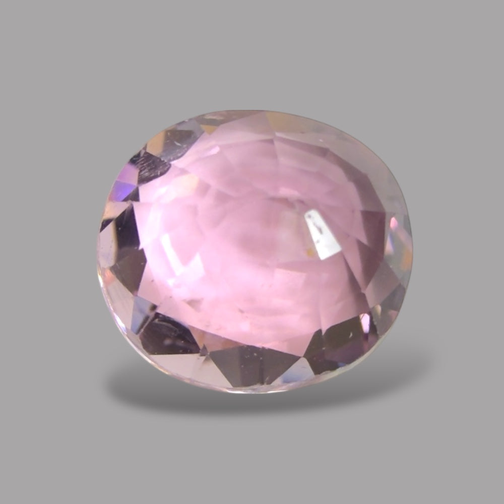 Natural Rubellite Tourmaline 1.10 Carats Gemstone – Oval 7x6.4 mm