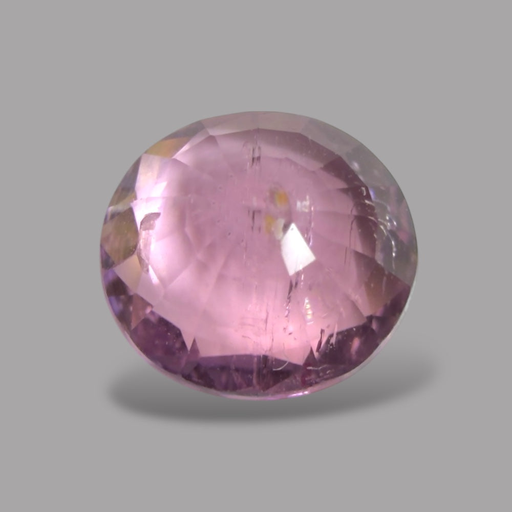 Natural Rubellite Tourmaline 1.06 Carats Gemstone – Oval 7.8x6.3 mm