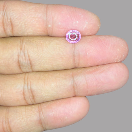 Buy Natural Rubellite Tourmaline 1.05 Carats Gemstone