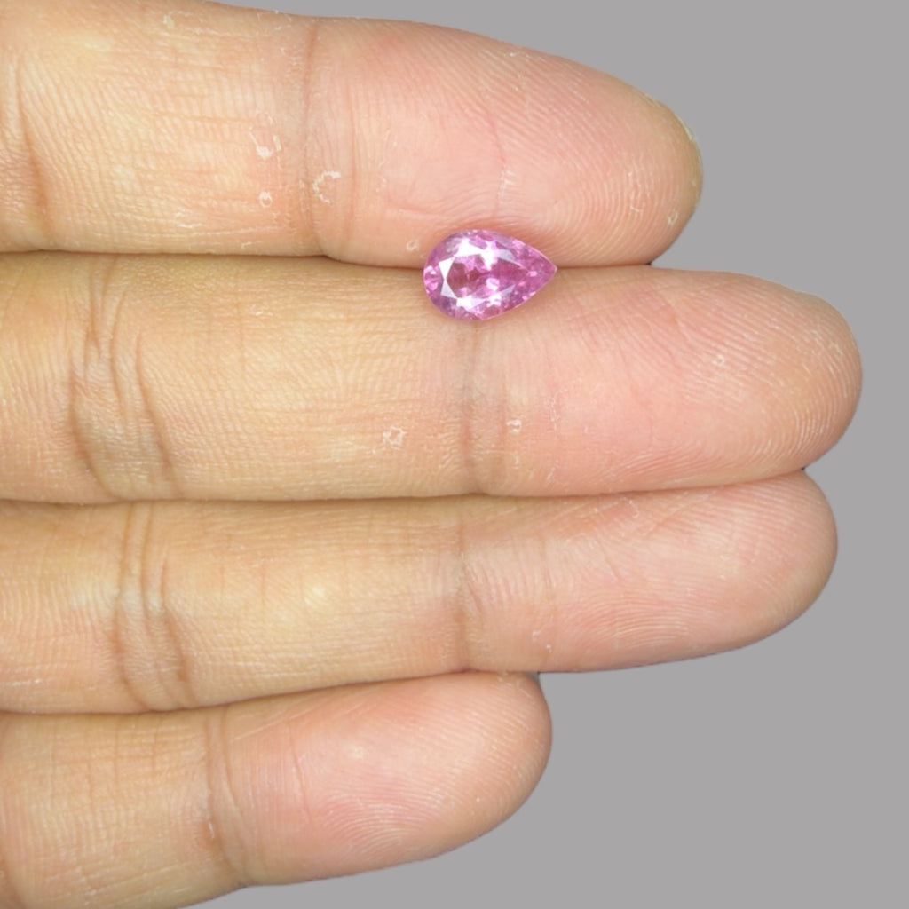 Buy Natural Rubellite Tourmaline 1.41 Carats Gemstone