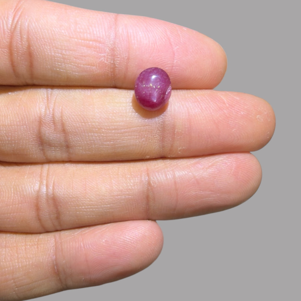 4.10 Carat Rare Pink Star Ruby - Unheated & Natural