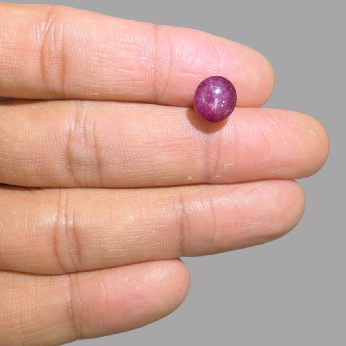 5.45 Carat Rare Pink Star Ruby - Unheated & Natural