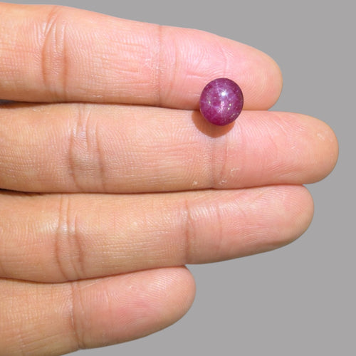 5.45 Carat Rare Pink Star Ruby - Unheated & Natural