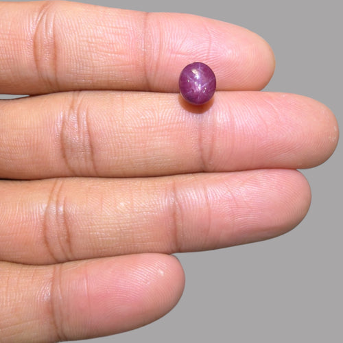 4.01 Carat Rare Pink Star Ruby - Unheated & Natural