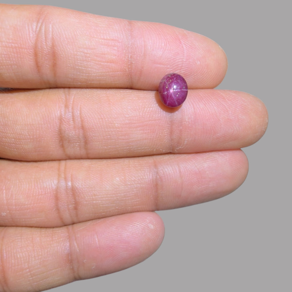 3.20 Carat Rare Pink Star Ruby - Unheated & Natural