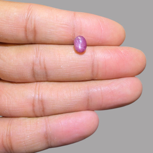 2.42 Carat Rare Pink Star Ruby - Unheated & Natural