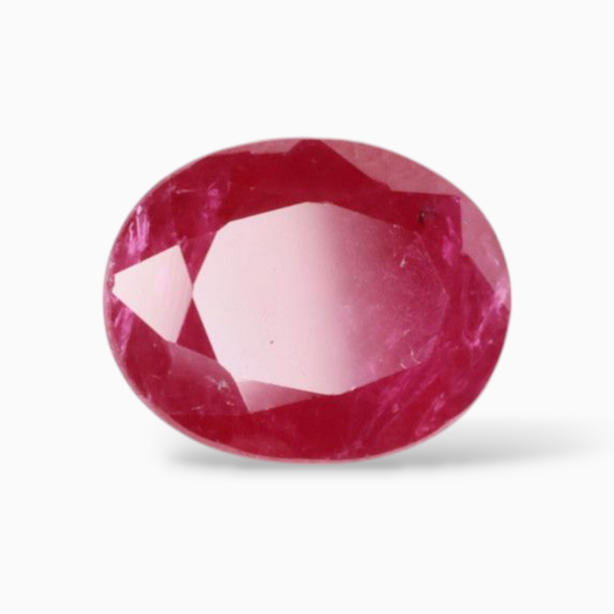 Pigeon Blood Color Ruby In Oval Shape 2.20 Carats 9.1x7.1mm Size