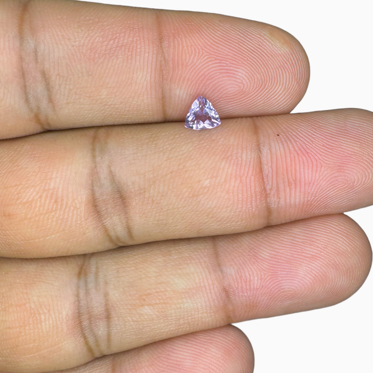 Purple Amethyst Stone Trilliant 0.45 Carats  5 mm -Buy Online