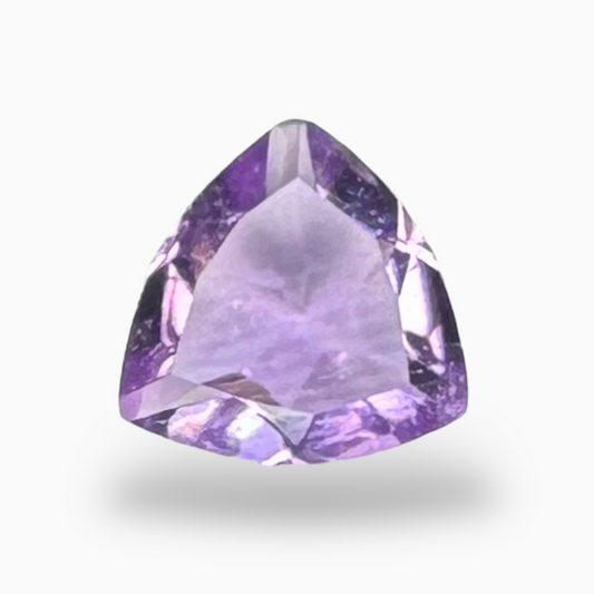 Pink Amethyst Stone Trilliant 0.60 Carats 6 mm