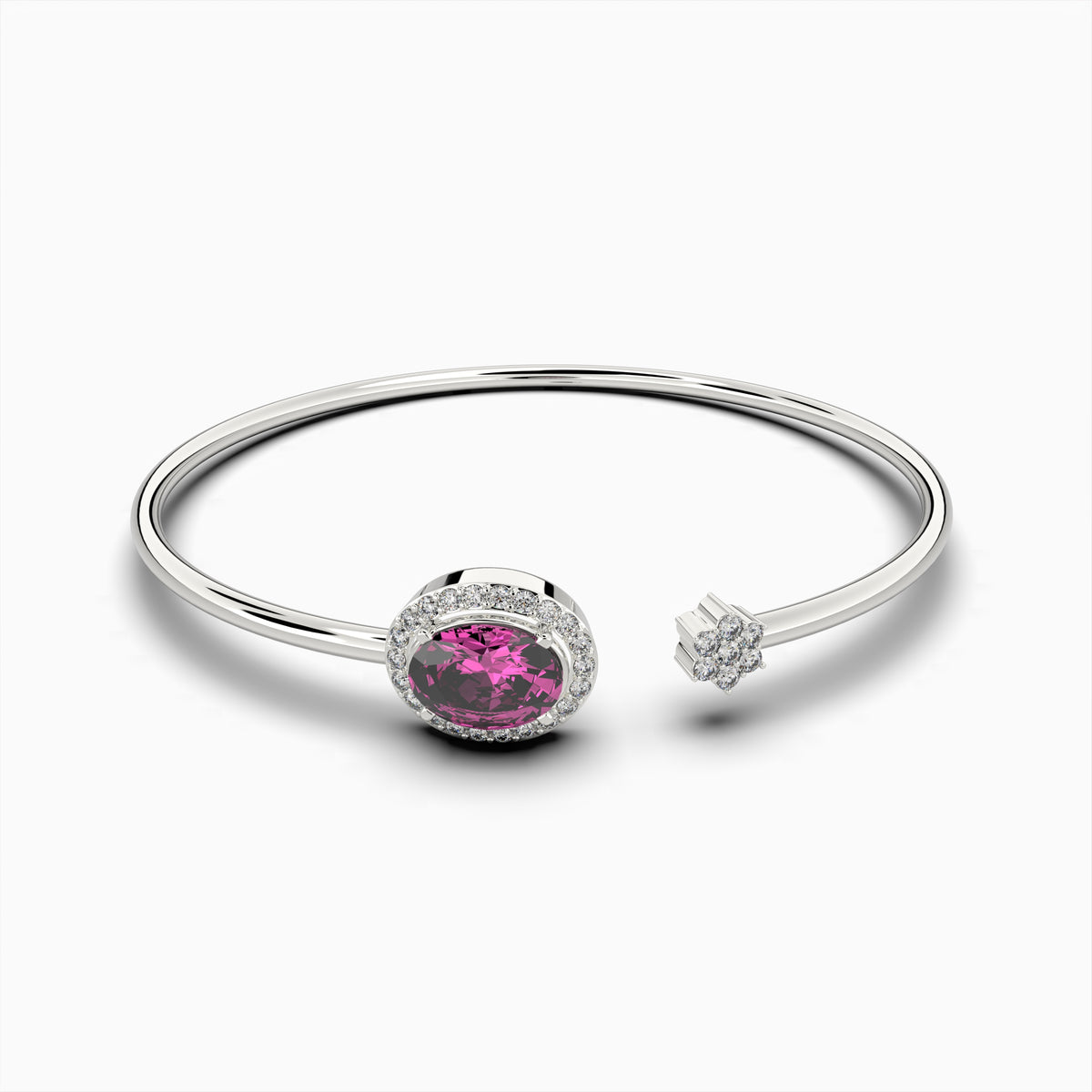 Pink Sapphire Bangles - Lena