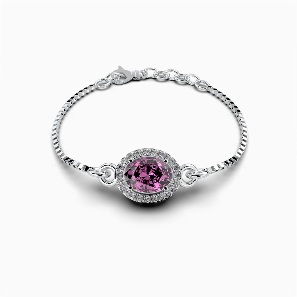 Pink Sapphire Bracelets - Kira