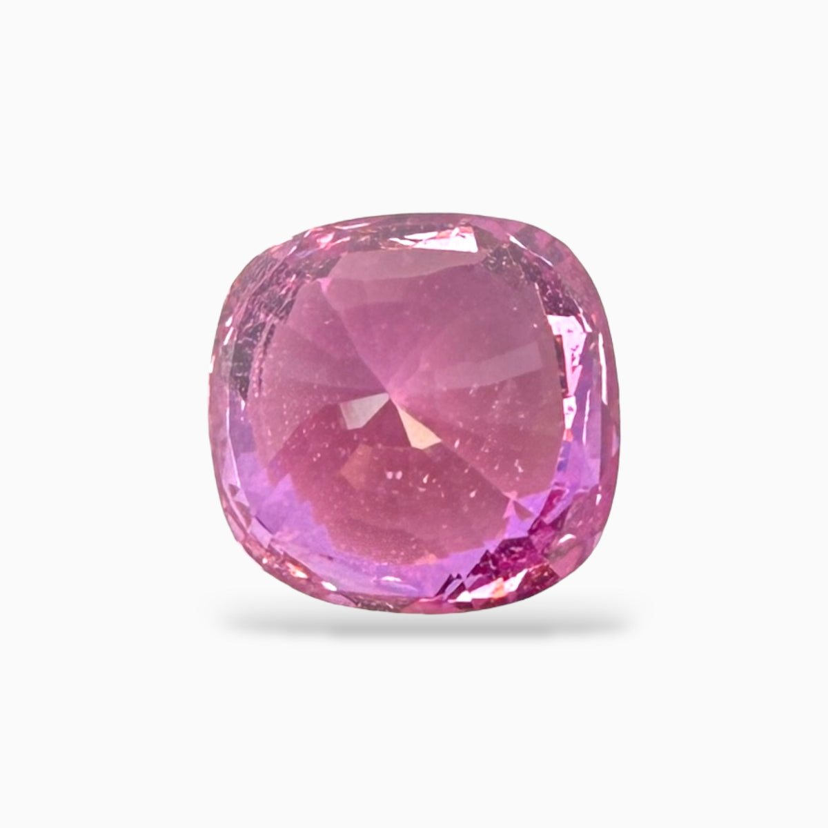 Pink Sapphire Cushion Cut 2.51 Carats 7.10x6.99x5.49 mm From Srilanka