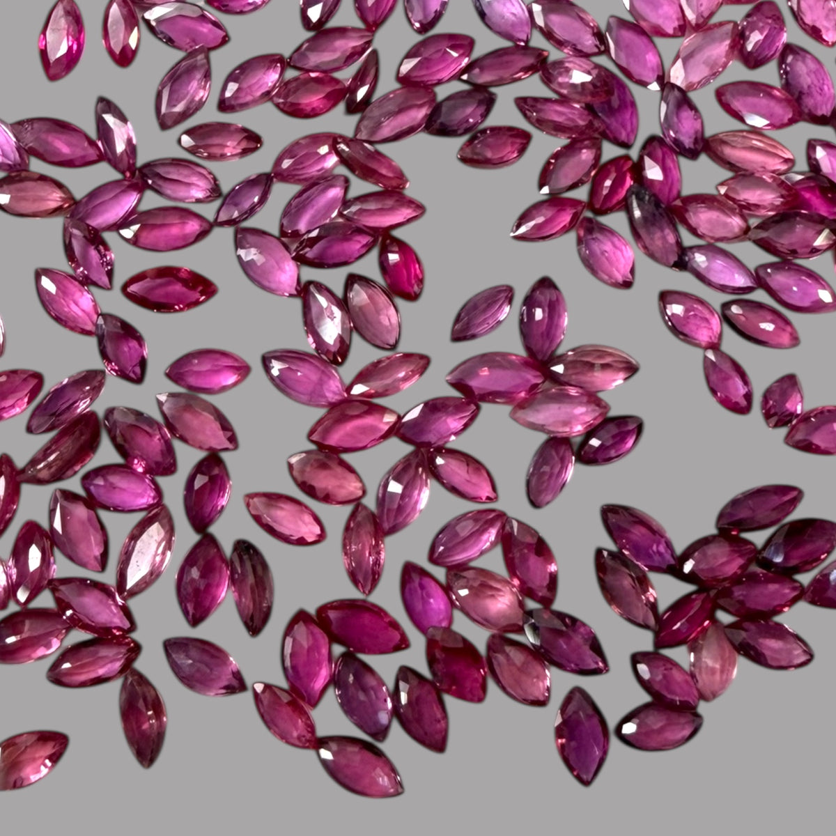 Pink Sapphire Natural Stone Marquise Cut Carats 4 x 2 mm in (Total 19.21 Carats)