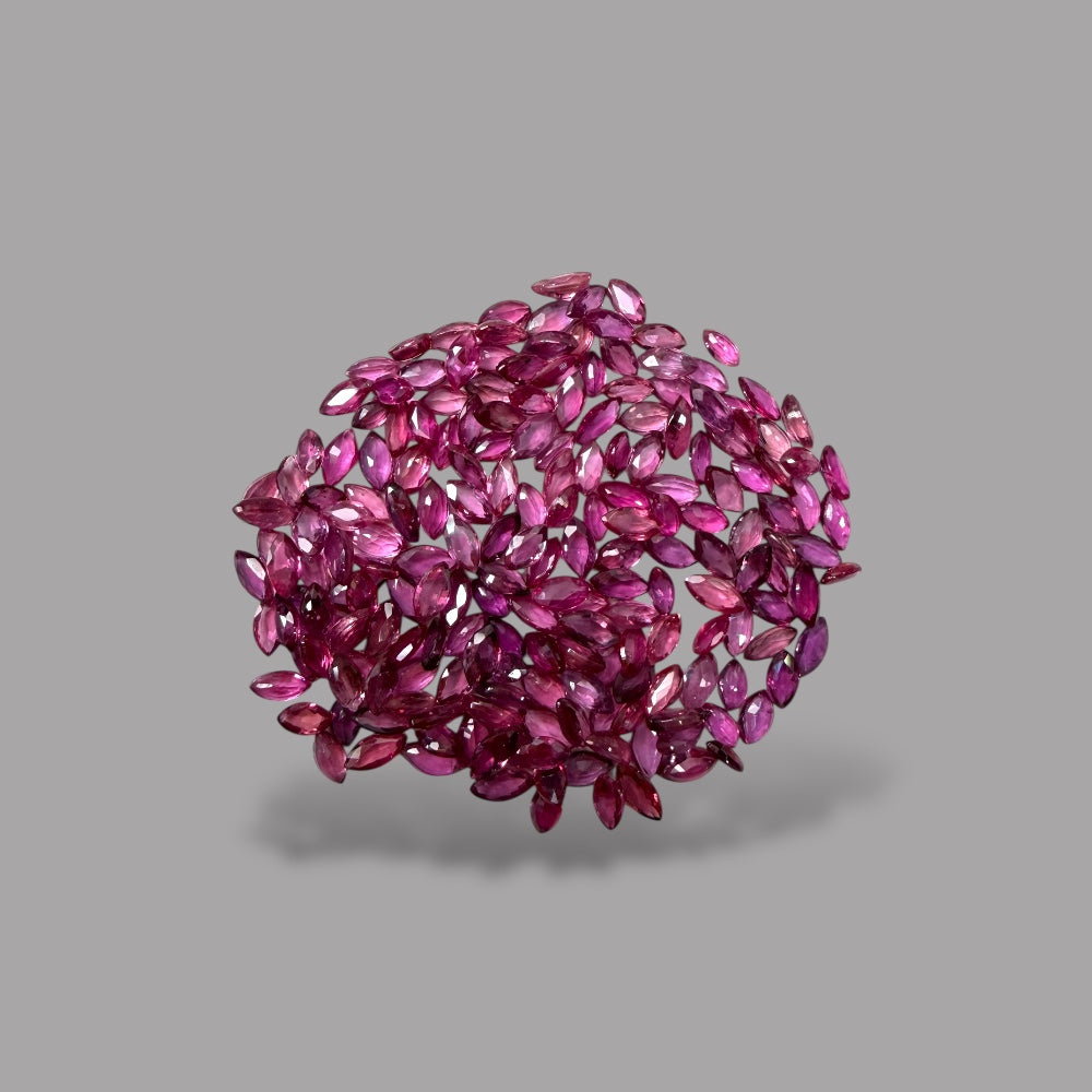 Pink Sapphire Natural Stone Marquise Cut Carats 4 x 2 mm in (Total 20.11 Carats)