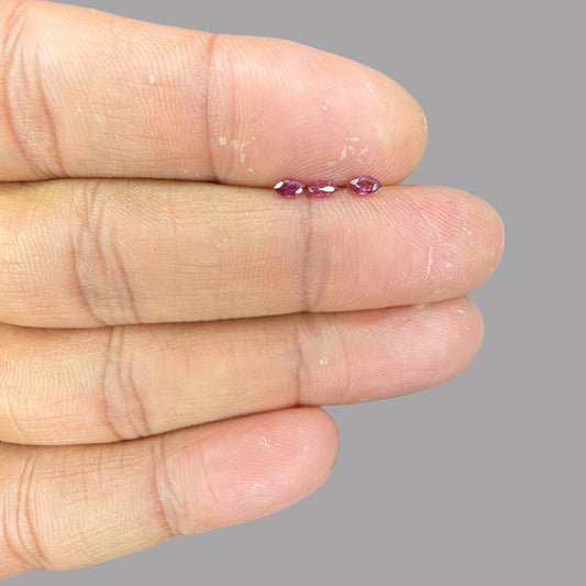 Pink Sapphire Natural Stone Marquise Cut Carats 4 x 2 mm in (Total 21.20 Carats)