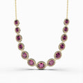 Pink Sapphire Necklace - Gala