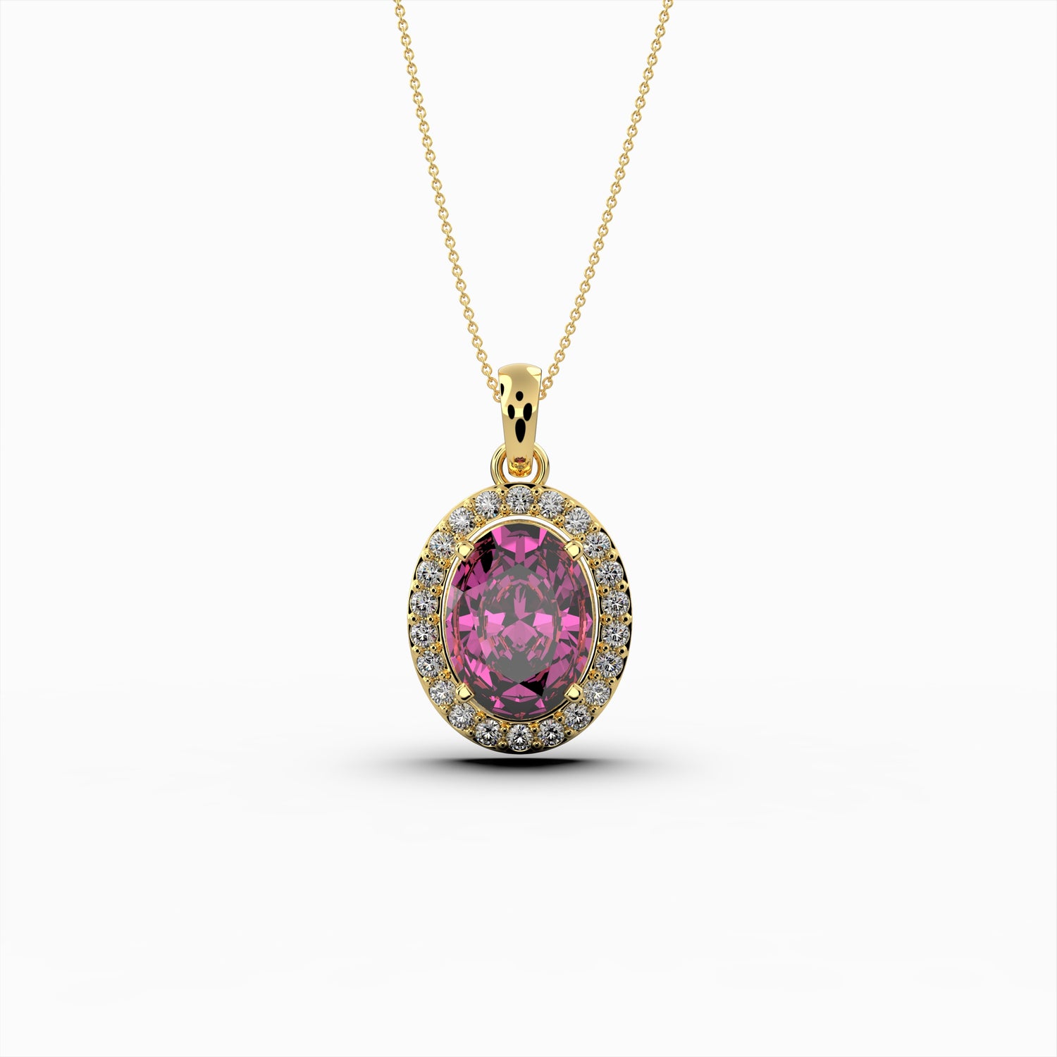 Pink Sapphire Pendants