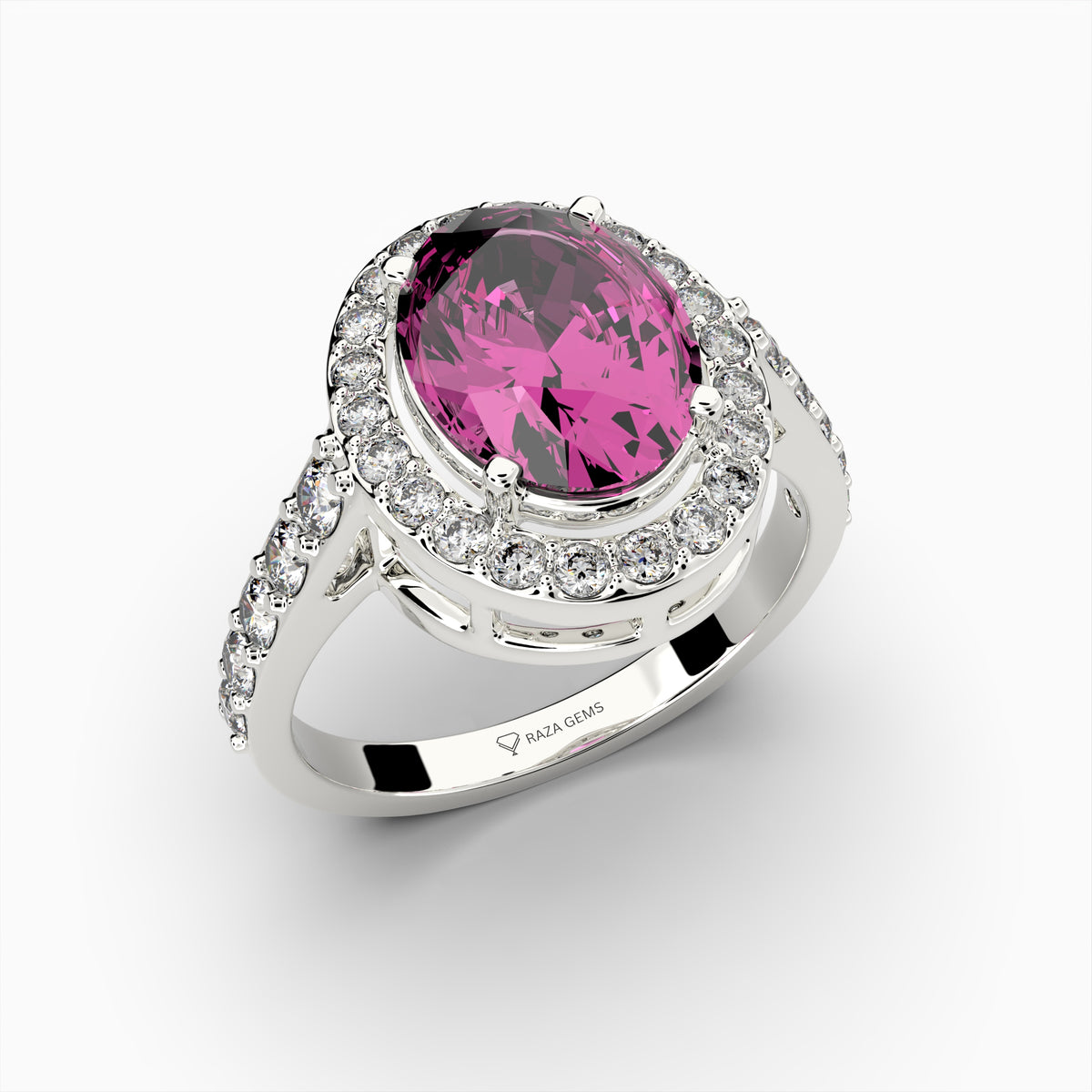 Pink Sapphire Ring - Alla