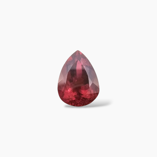 Pink Tourmaline Pear Cut in 3.55 Carats with 11 by 8 MM Size for Sale