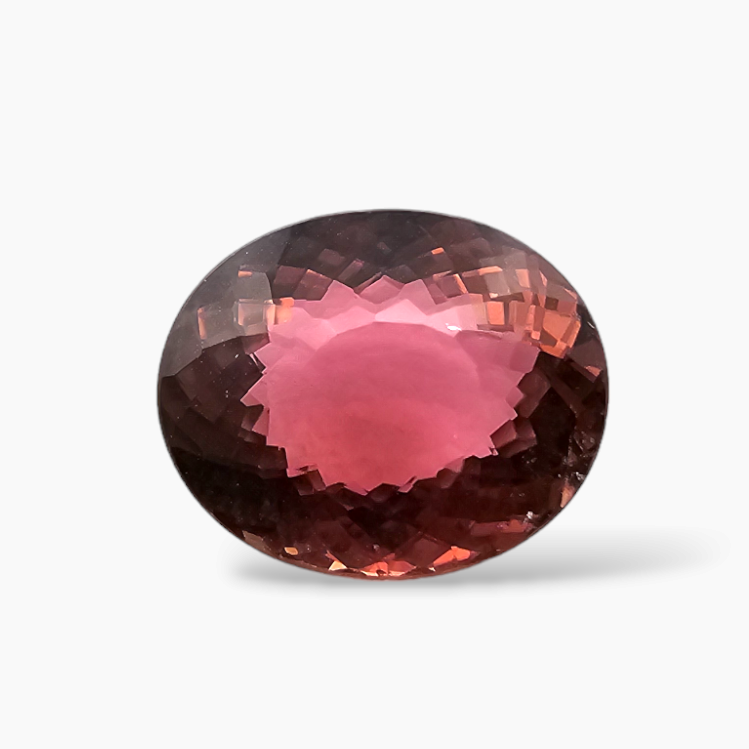 Pink Tourmaline in Oval Shape from Africa Natural Gemstone 10 by 8.3 mm for Sale