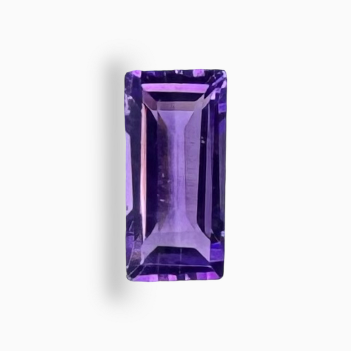 Purple Amethyst Stone Baguette 4x2 mm 0.13 Carats