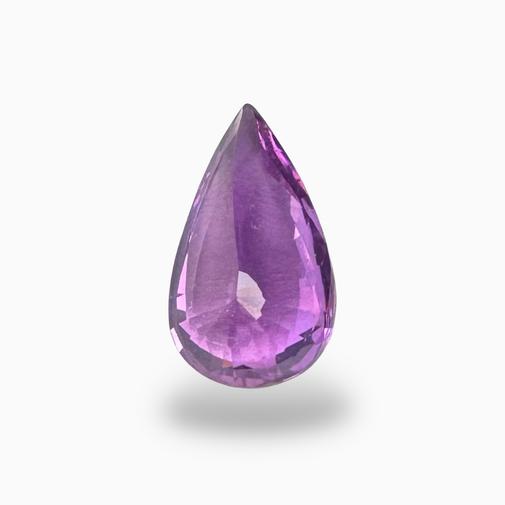 Natural Purplish Pink Sapphire 2.13 Carats in Pear Shape & 10.57x6.24x4.55mm Size