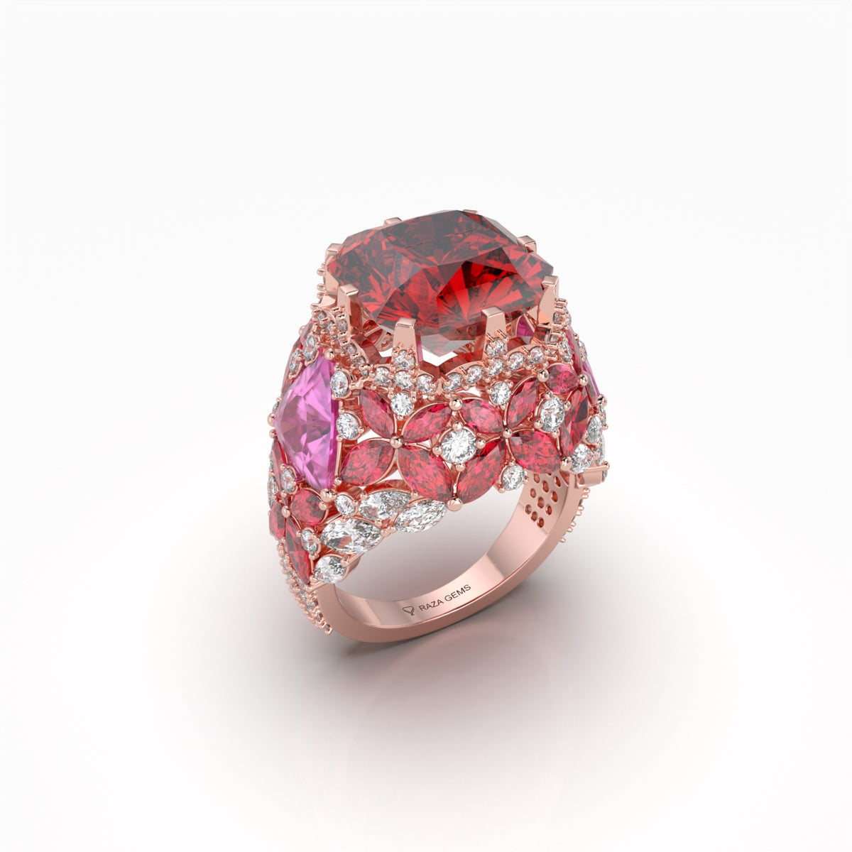 Natural Ruby Ring for Women - Arina