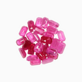 Mozambique Loose  Ruby Gemstone In Emerald Cut Shape 8.46 Carats 5x3mm Size