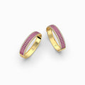 Garnet Rhodolite Stone Bangle - Jasmine