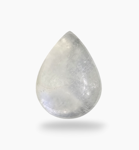 Natural Rainbow Moonstone 12.56 Carats Pear Cabochon Shape 20x15mm