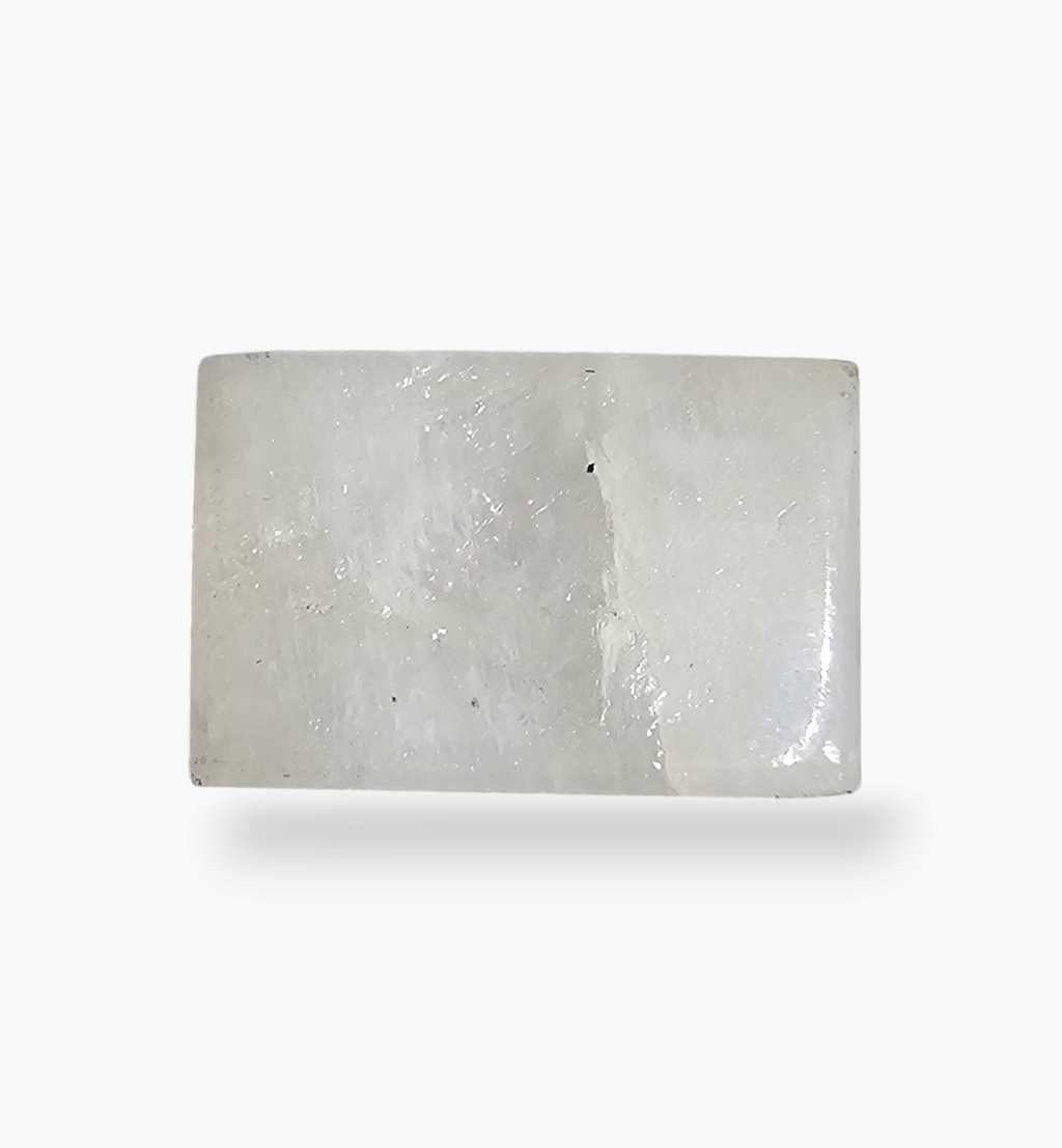 Natural Rainbow Moonstone 16.42 Carats Square Cabochon Shape 18.5x12mm